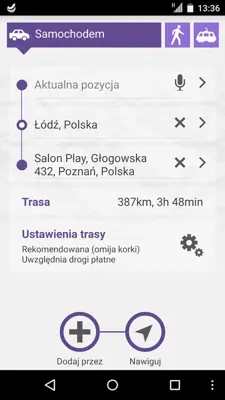 Nawigacja Play android App screenshot 3